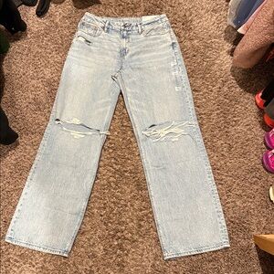 American Eagle Outfitters Curvy Stovepipe Jeans